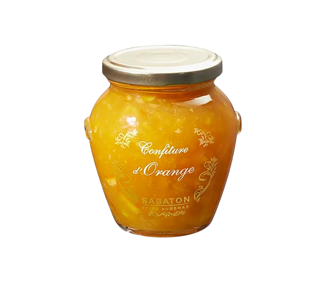 CONFITURE ORANGE BOCAL 350G SABATON.