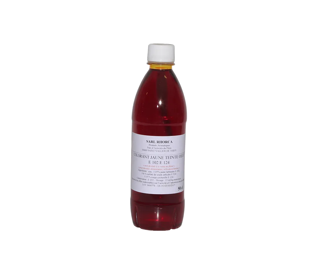 Colorant jaune oeuf - 500mL