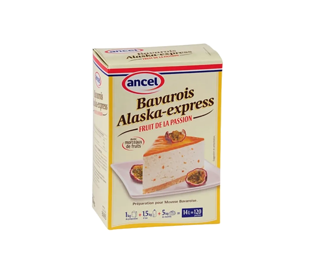 Bavarois Alaska Passion - 1kg