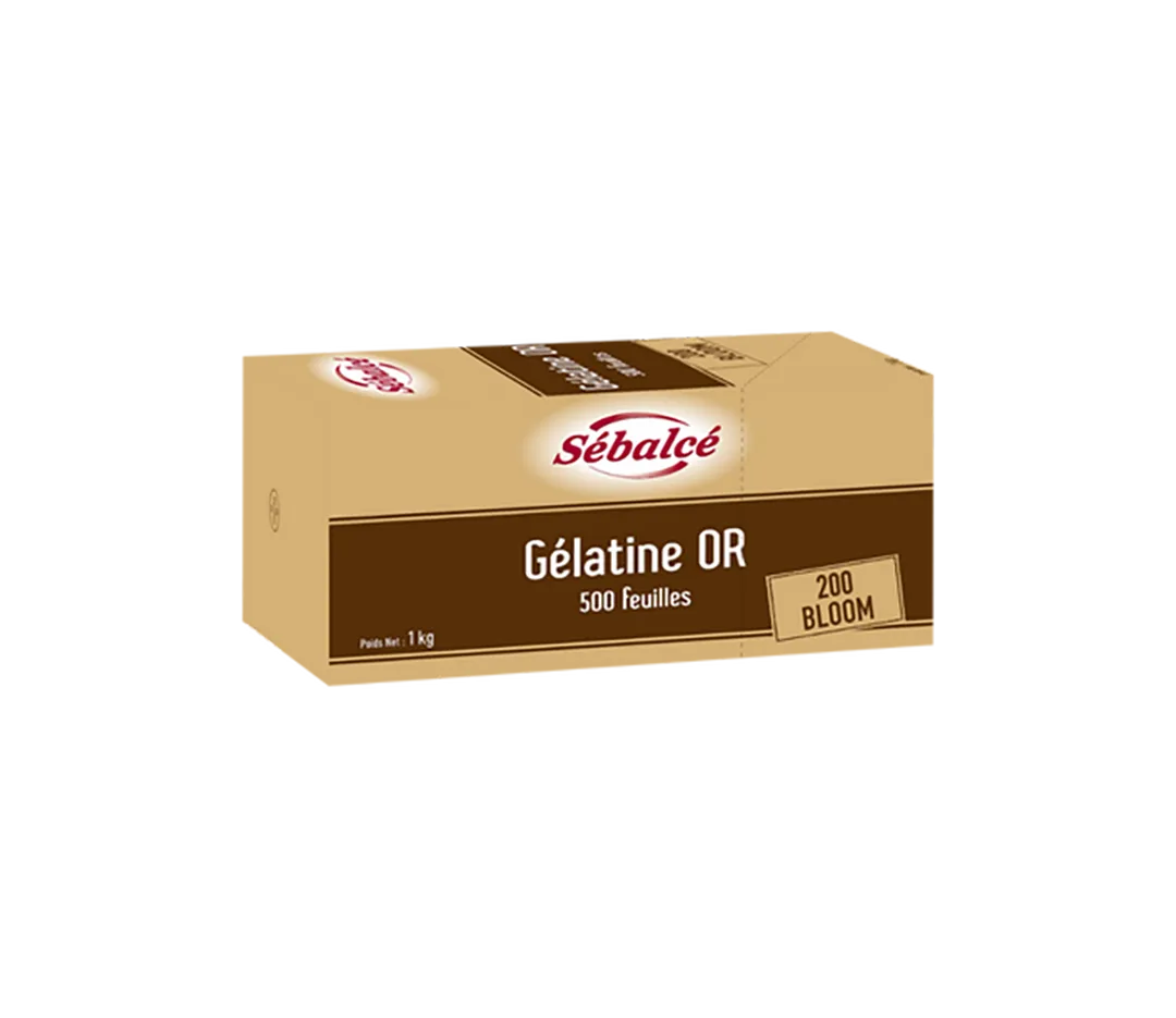 Gélatine Feuille Or Porcine 1kg