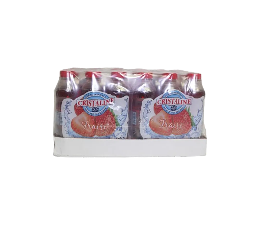 Cristaline à la fraise - 24x50cL