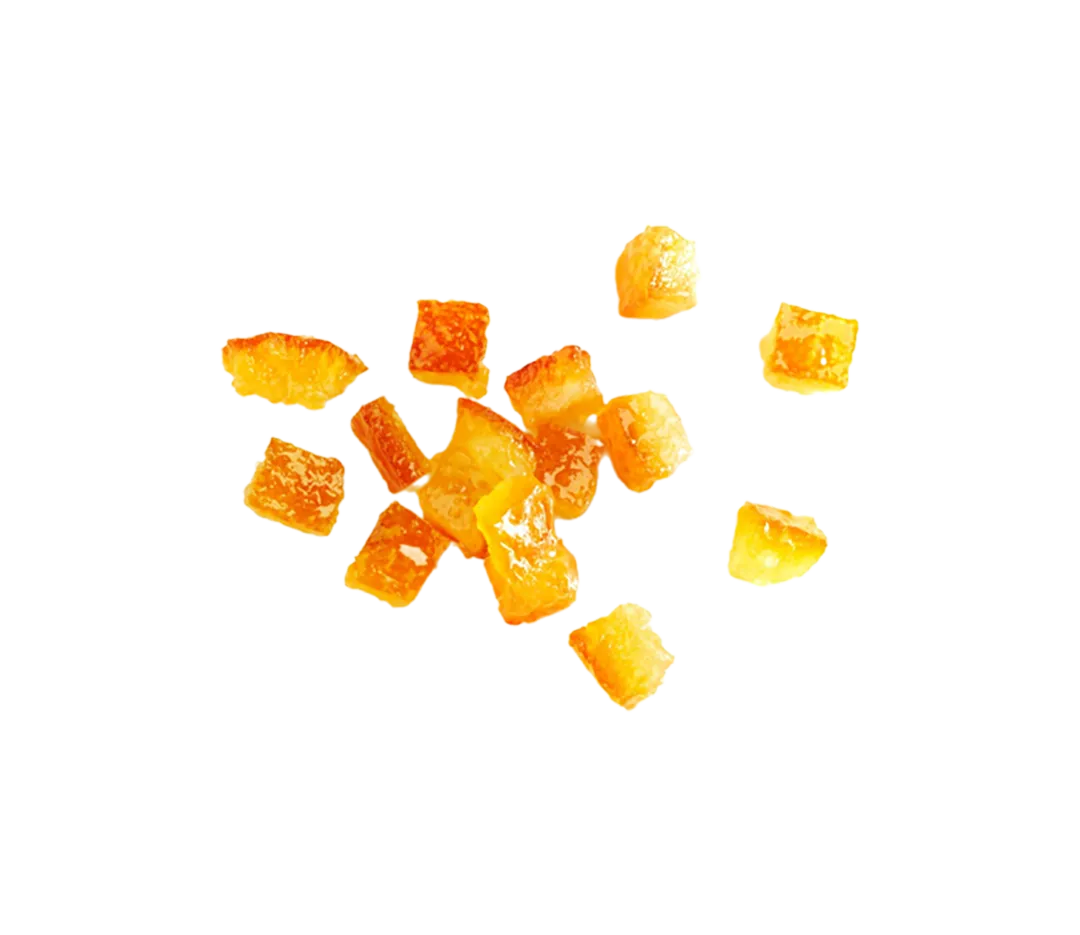 Écorce d'orange en cube - 10kg