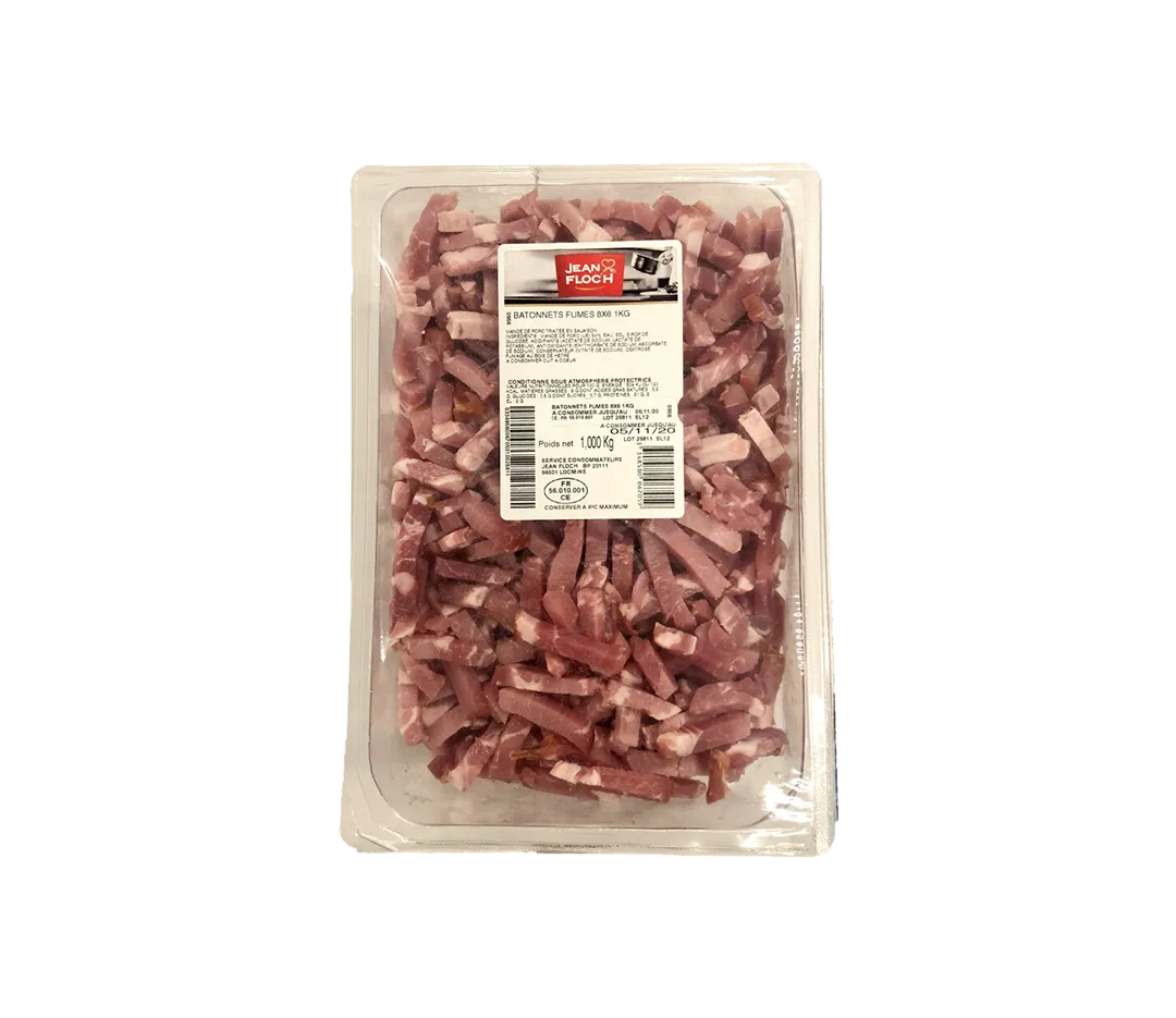 Lardons fumés - 1kg
