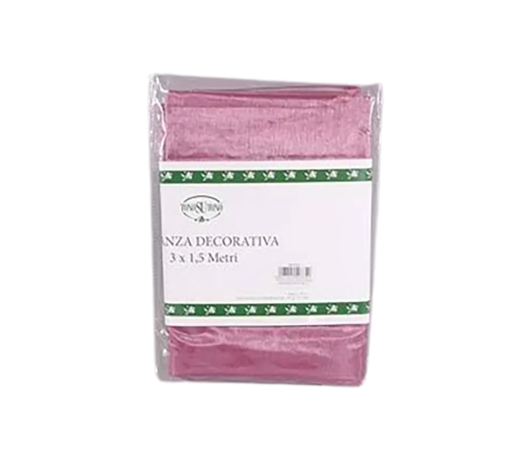 Tissu organza vieux rose