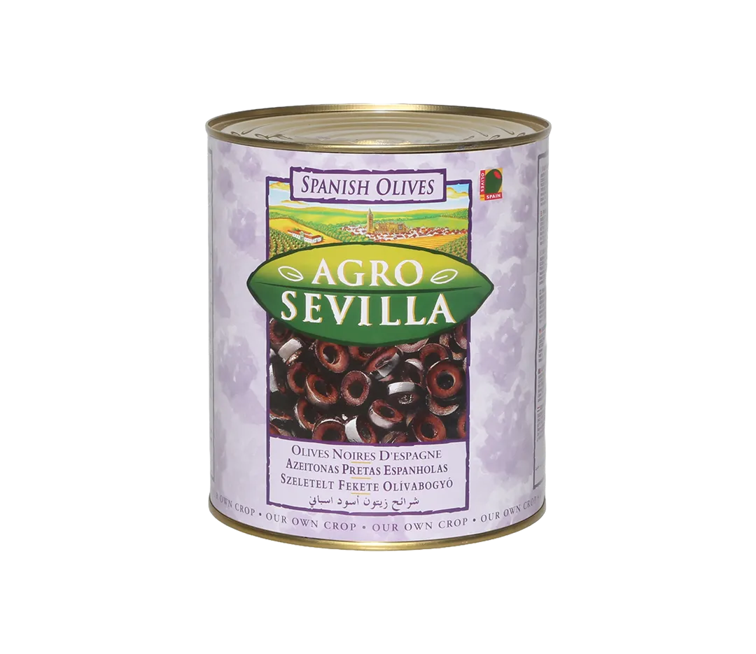 Olives noires rondelles - 3/1