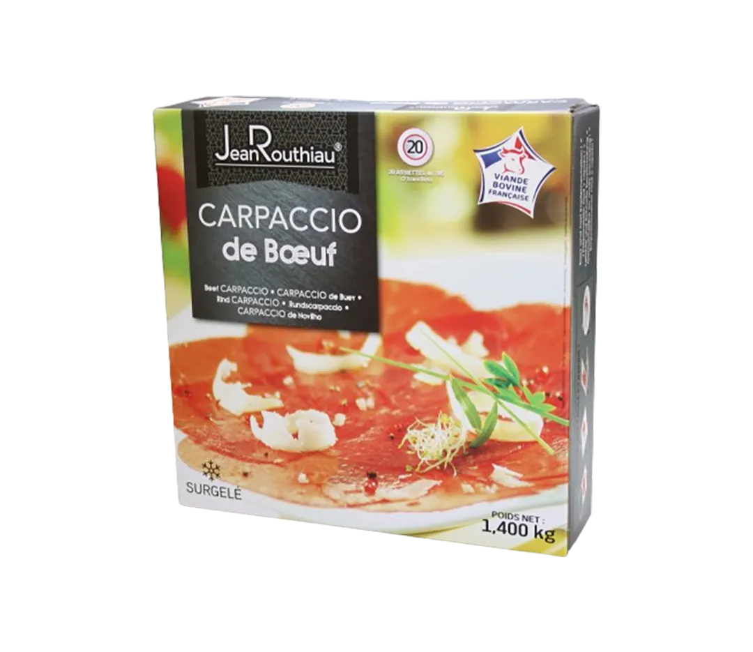 Carpaccio de bœuf - 20x70g