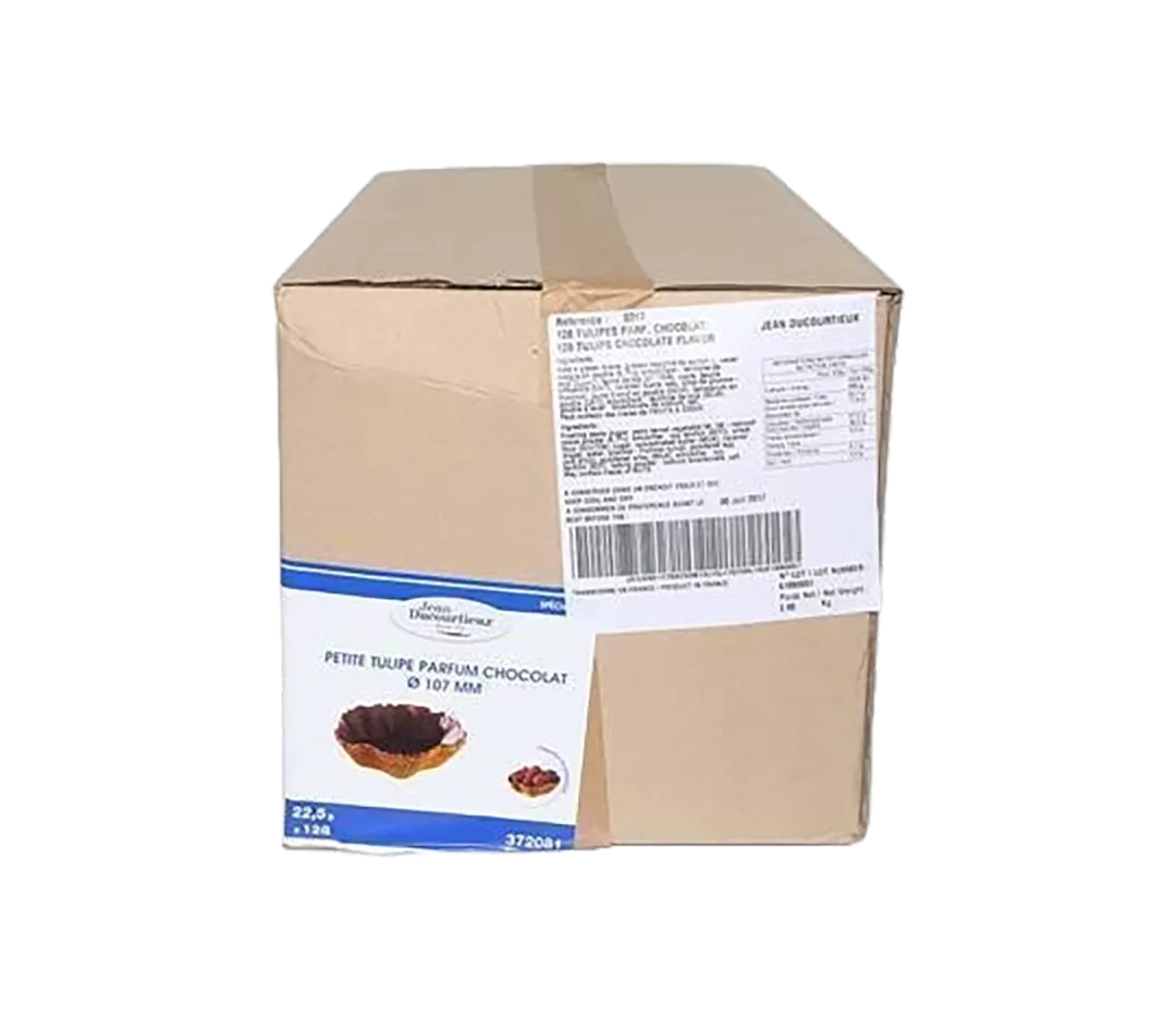Petite tulipe chocolat - x128