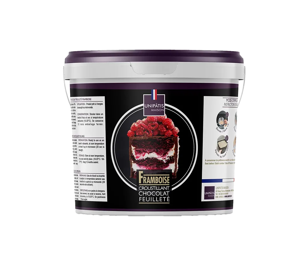 Croustillant framboise - 4kg