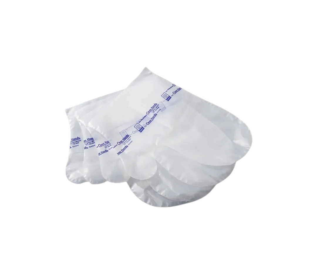 Gants moufle plastique