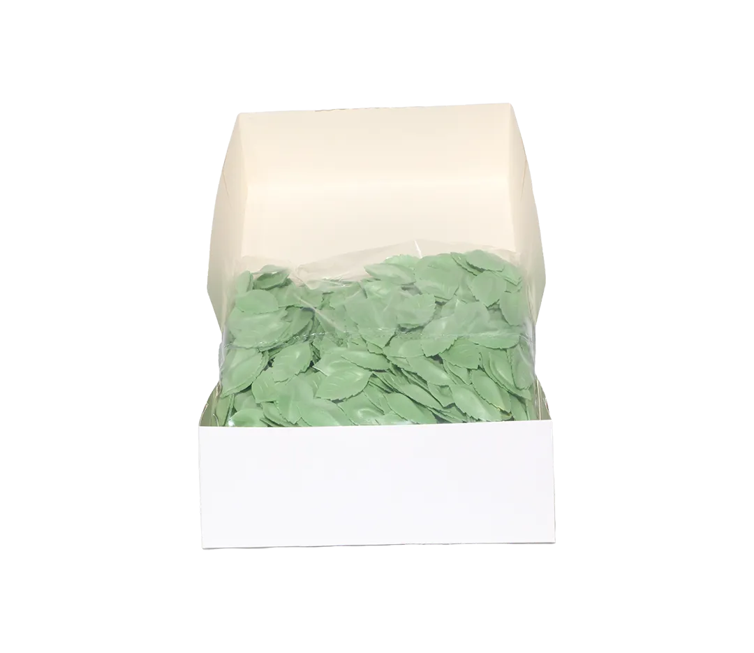Feuilles azyme vert