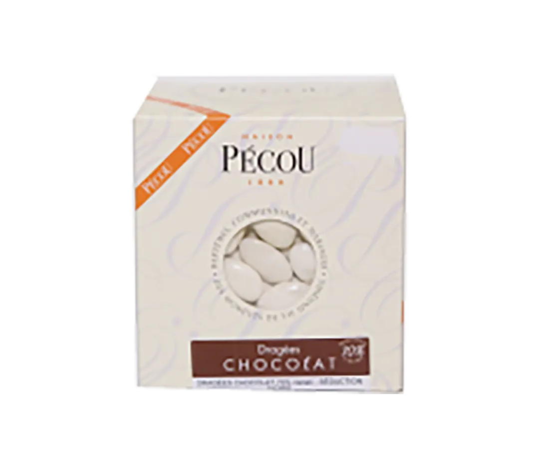 Dragées Chocolat Ivoire - 1kg