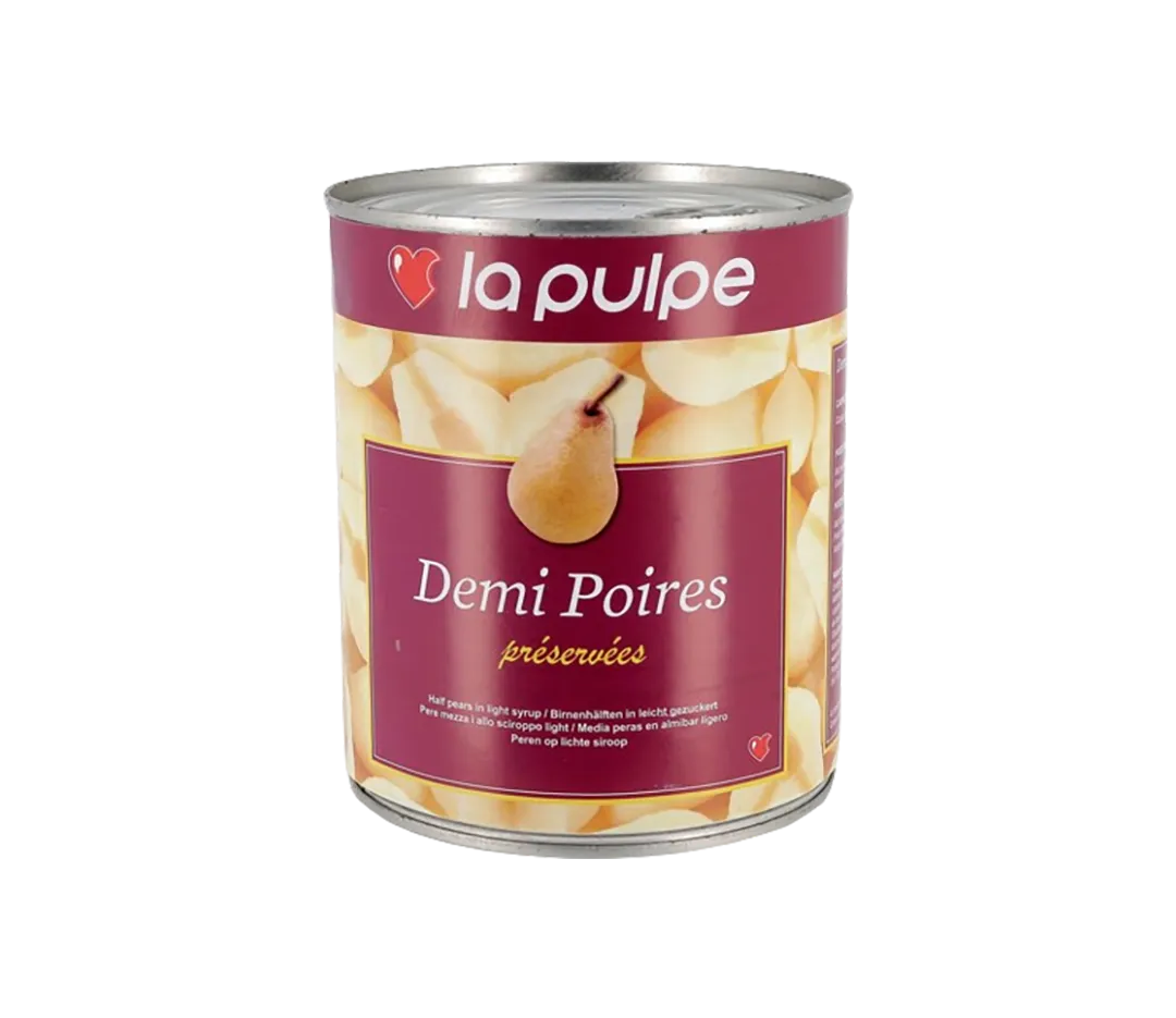 Poires demi sirop 5-1 La Pulpe