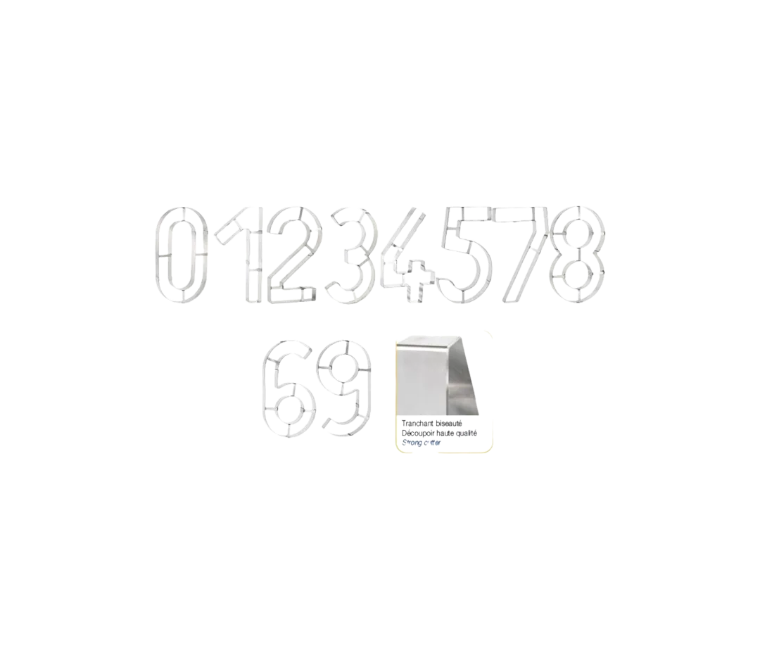 Chiffres number cake