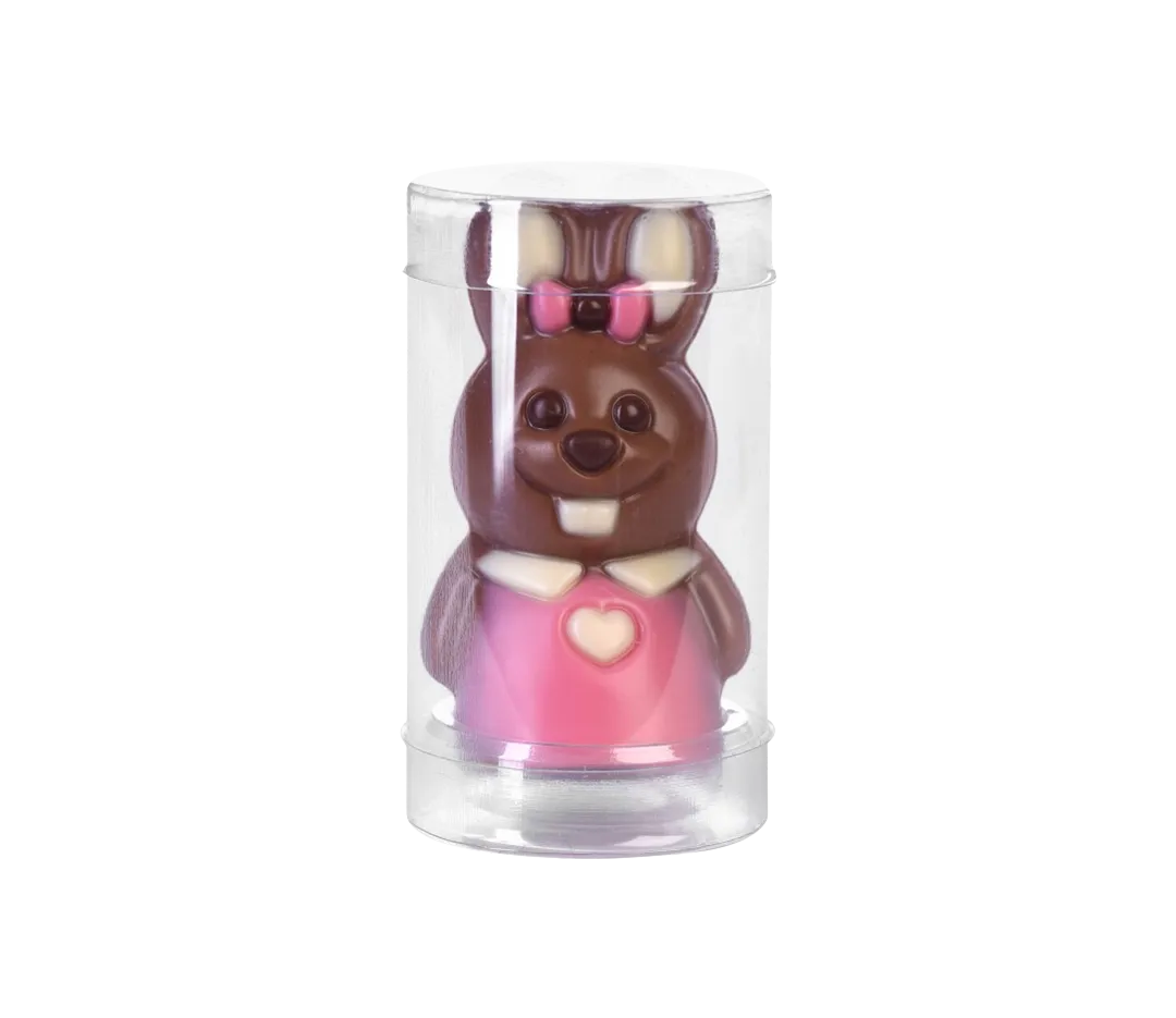 TUBE LAPIN CHOCOLAT 10GRS.
