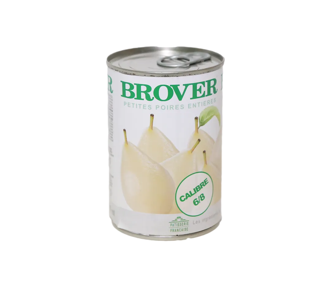 Petites poires entières au sirop - 1/2