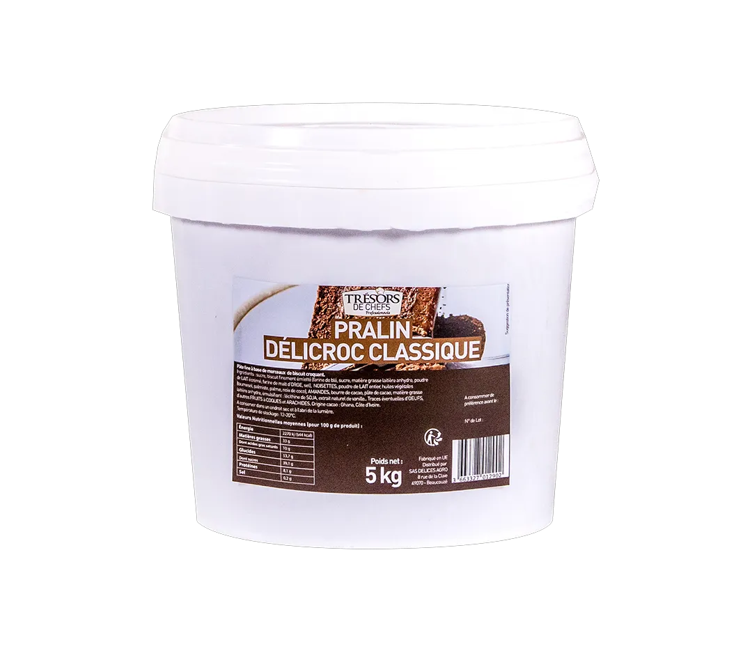 Delicroc praliné - 5 kg