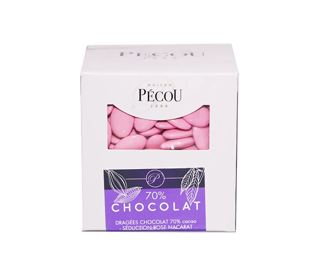 Dragées Chocolat rose ballerine - 1kg