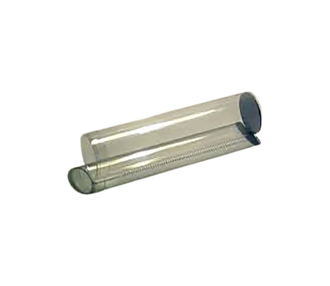 Tube rond transparent - x1