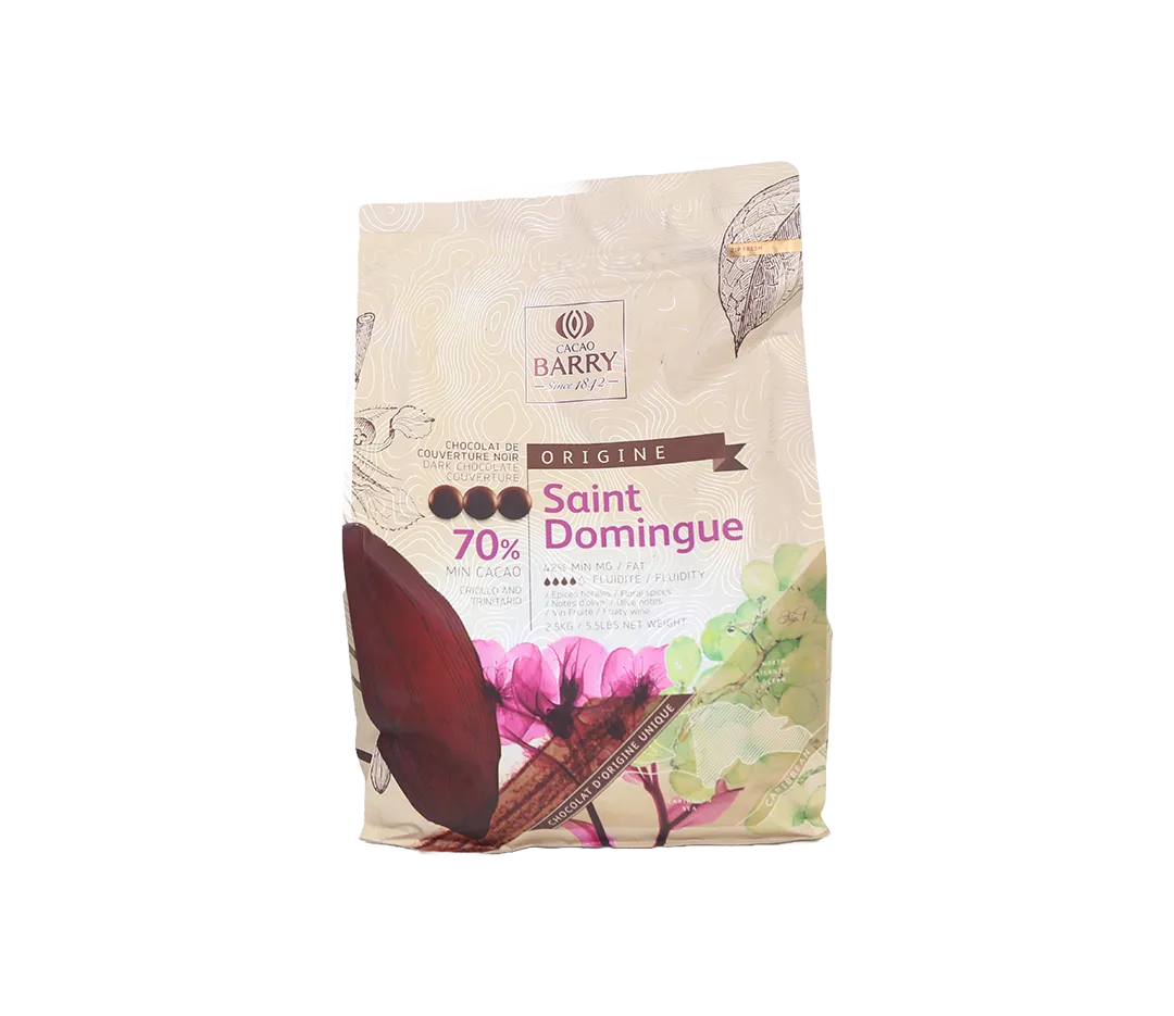 Chocolat St Domingue 70% - 2,5kg