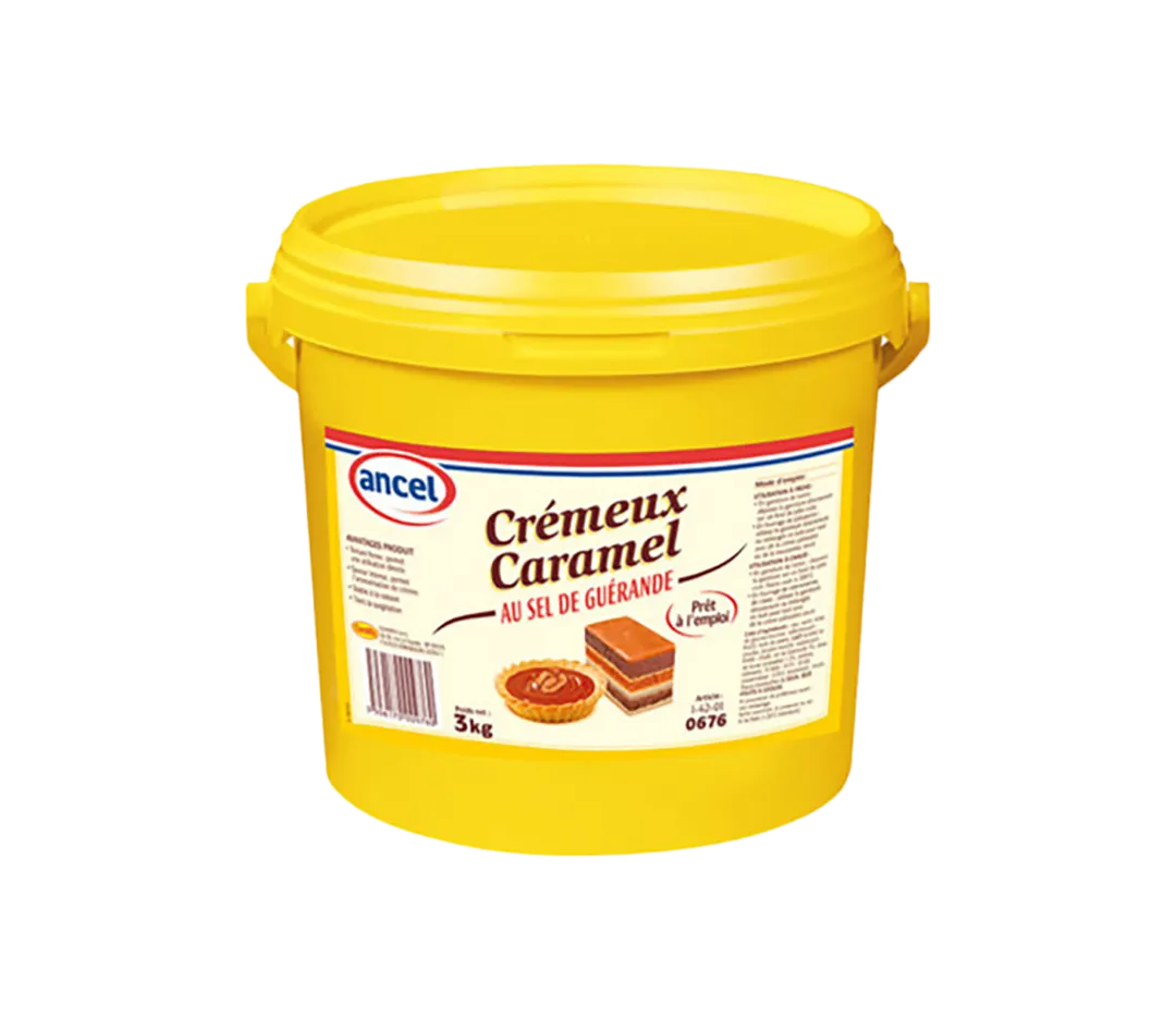 Crémeux caramel sel de Guérande - 3kg