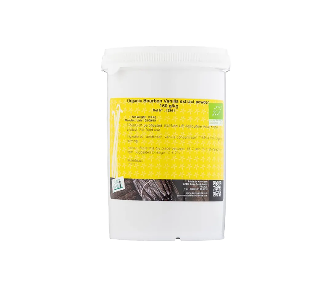 Poudre pure de vanille bourbon - 1kg