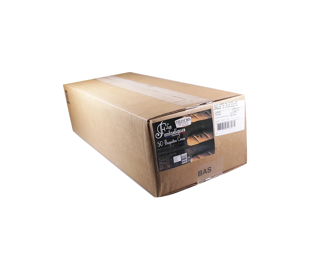 Carton de 50 baguette crue - 330g