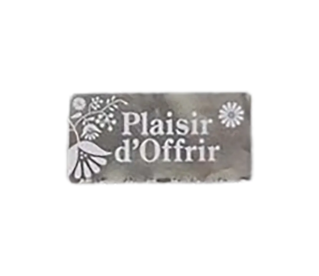Étiquette Plaisir d'offir
