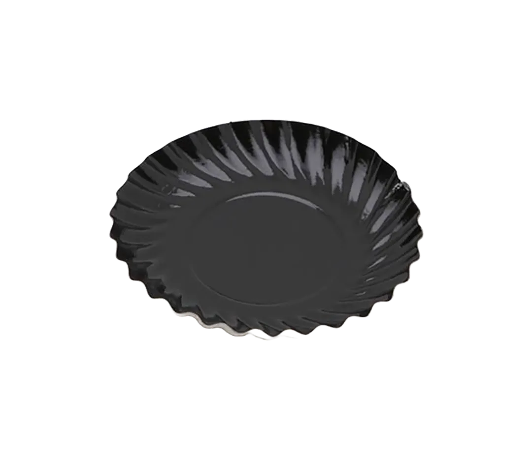Mini assiette noire - x100