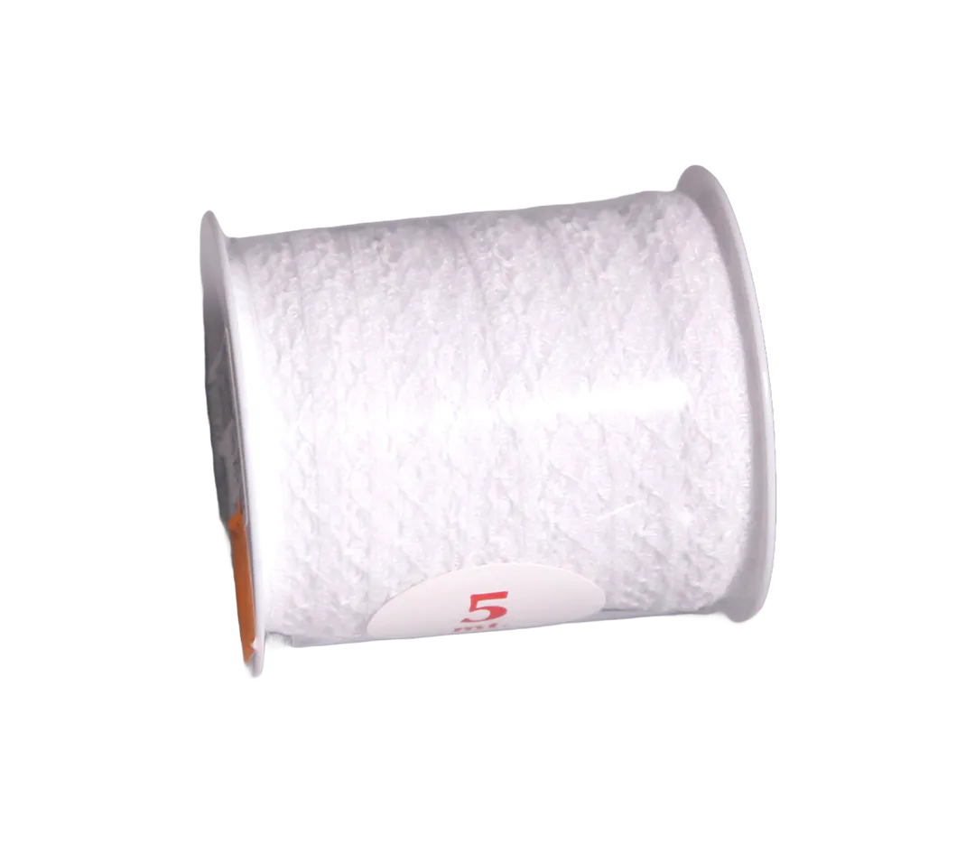 Ruban dentelle blanc