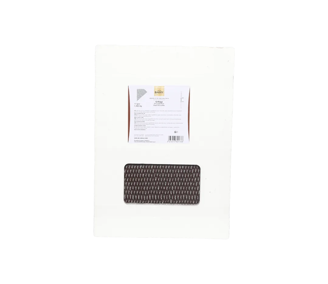 Grillage chocolat noir 50% - x11