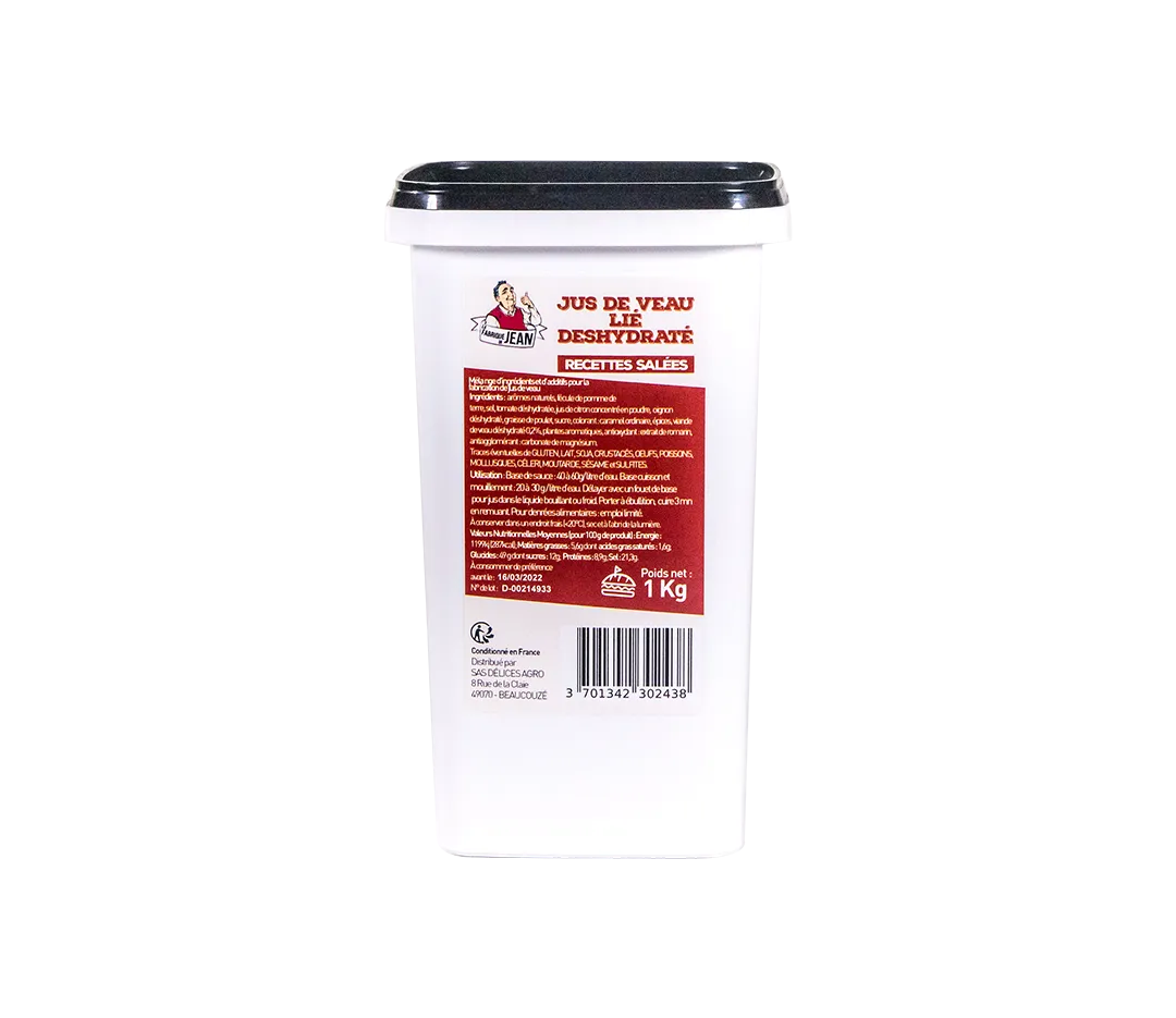 Jus de veau déshydraté - 1kg