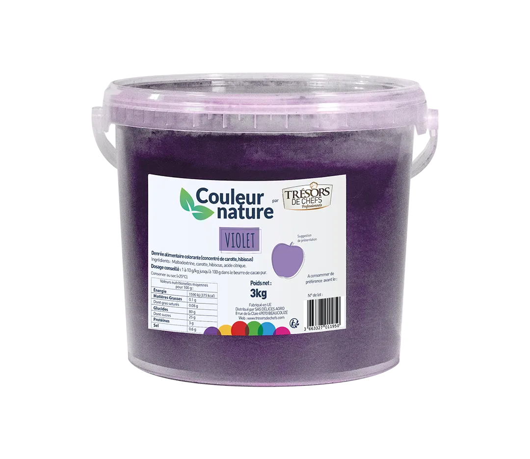 Colorant alimentaire rose - 50g