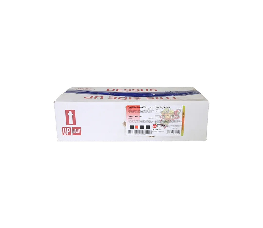 Bigarreaux rouges confits - 5kg