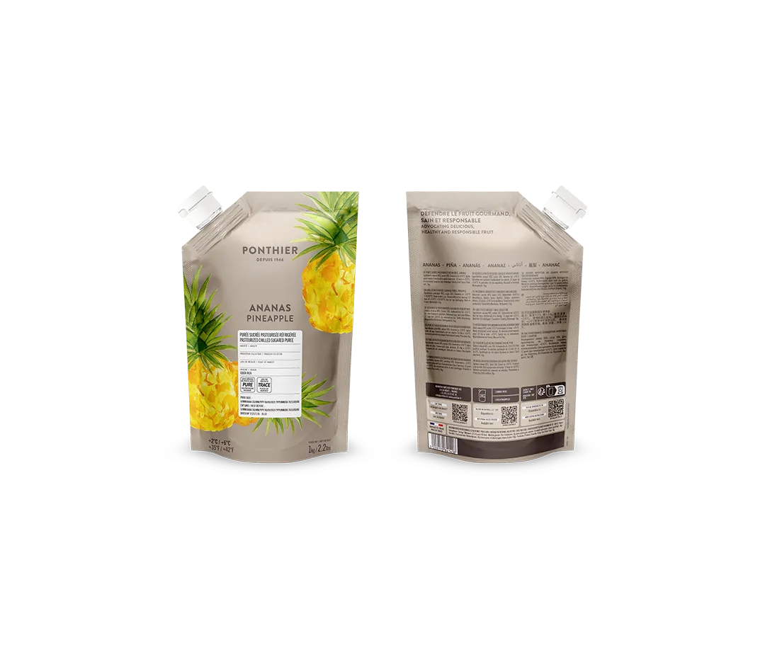 Purée d'ananas frais - 1kg