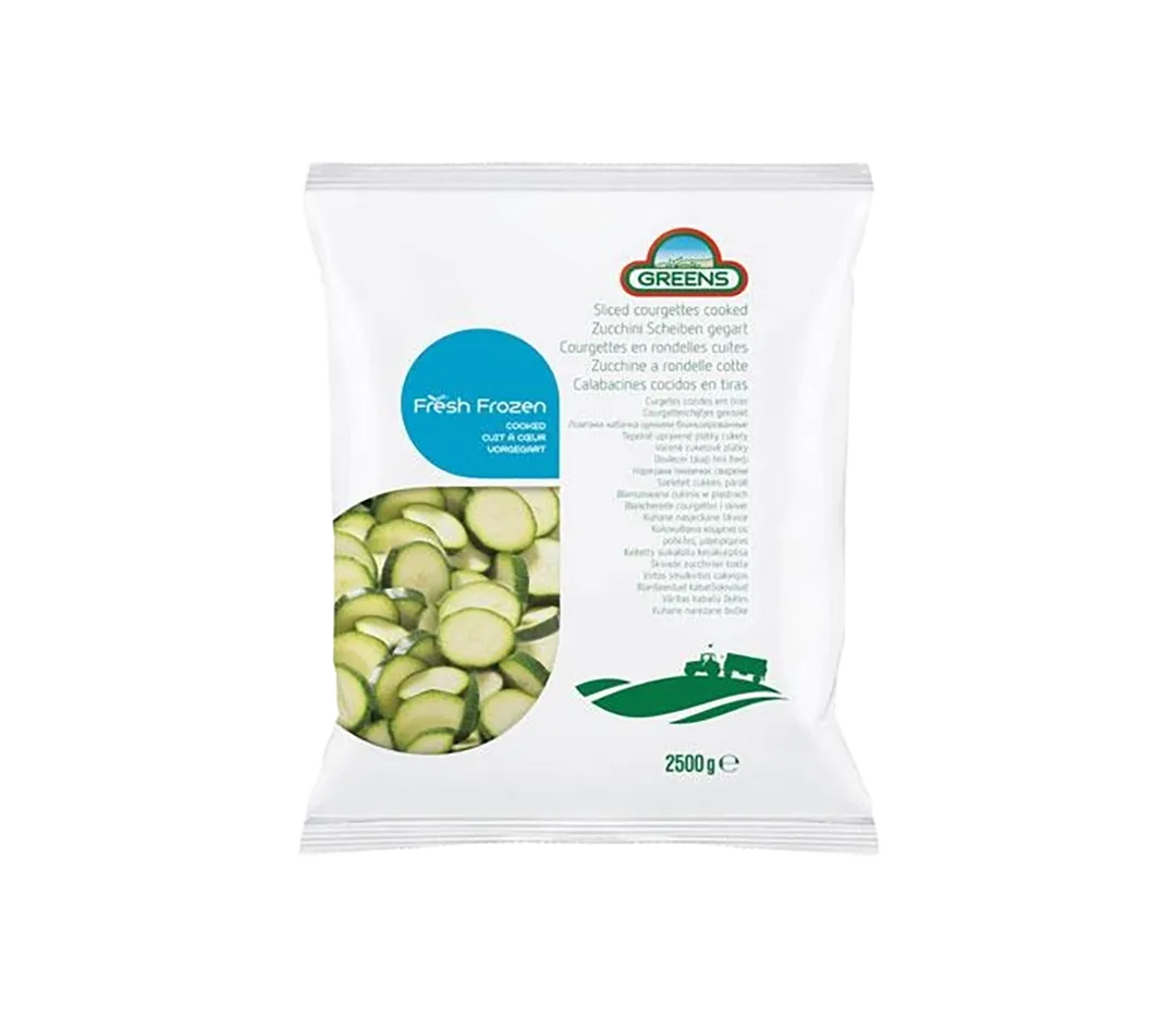 Courgettes en rondelles - 2,5kg