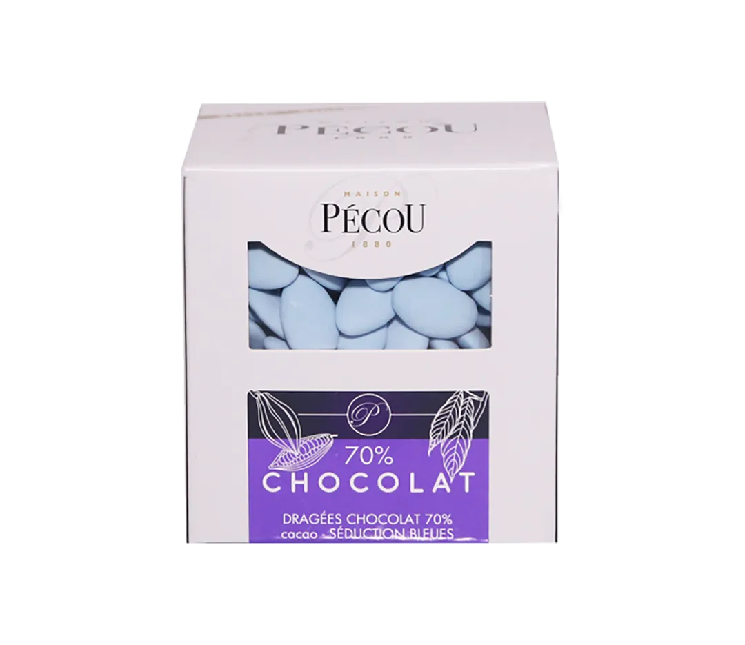 Dragées Chocolat bleu ciel - 1kg