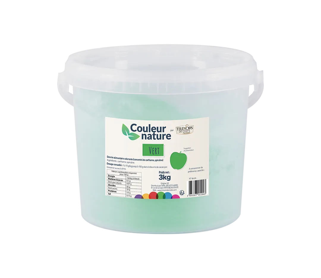 Couleur nature vert - 3kg