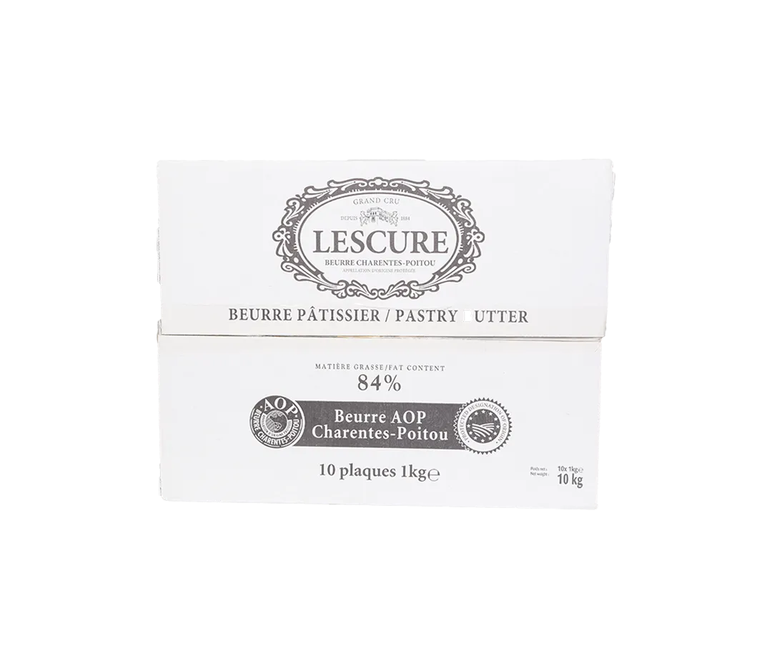 Beurre AOP 84% Lescure - 10x1kg