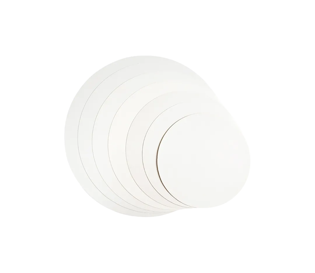 Rond uni blanc - x250