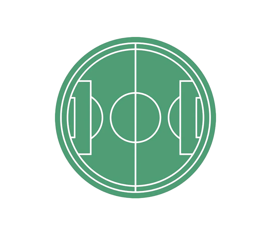 Disque terrain de football