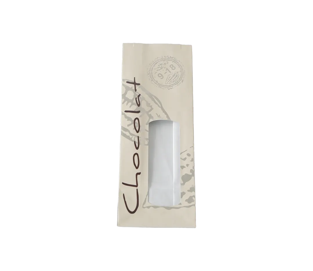 Sacs ivoire chocolat - x25