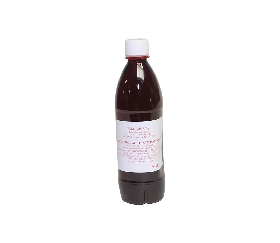 Colorant rouge ponceau - 500mL