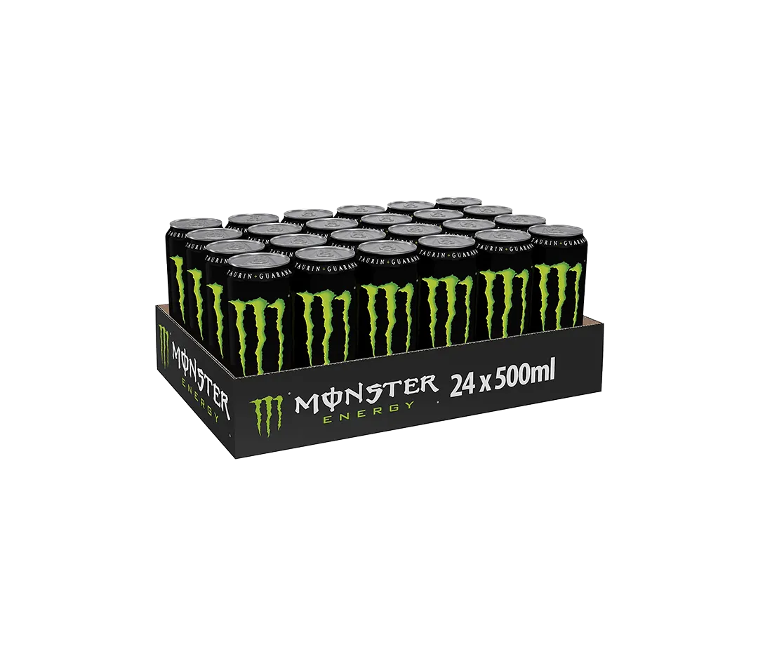 Monster Energy verte - 24x50cl