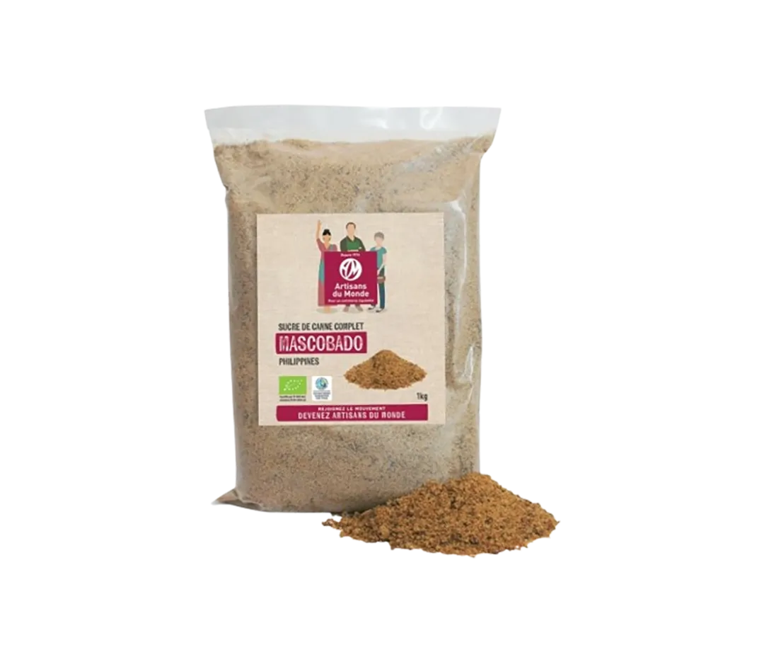 SUCRE COMPLET MASCOBADO BIO 1 KG