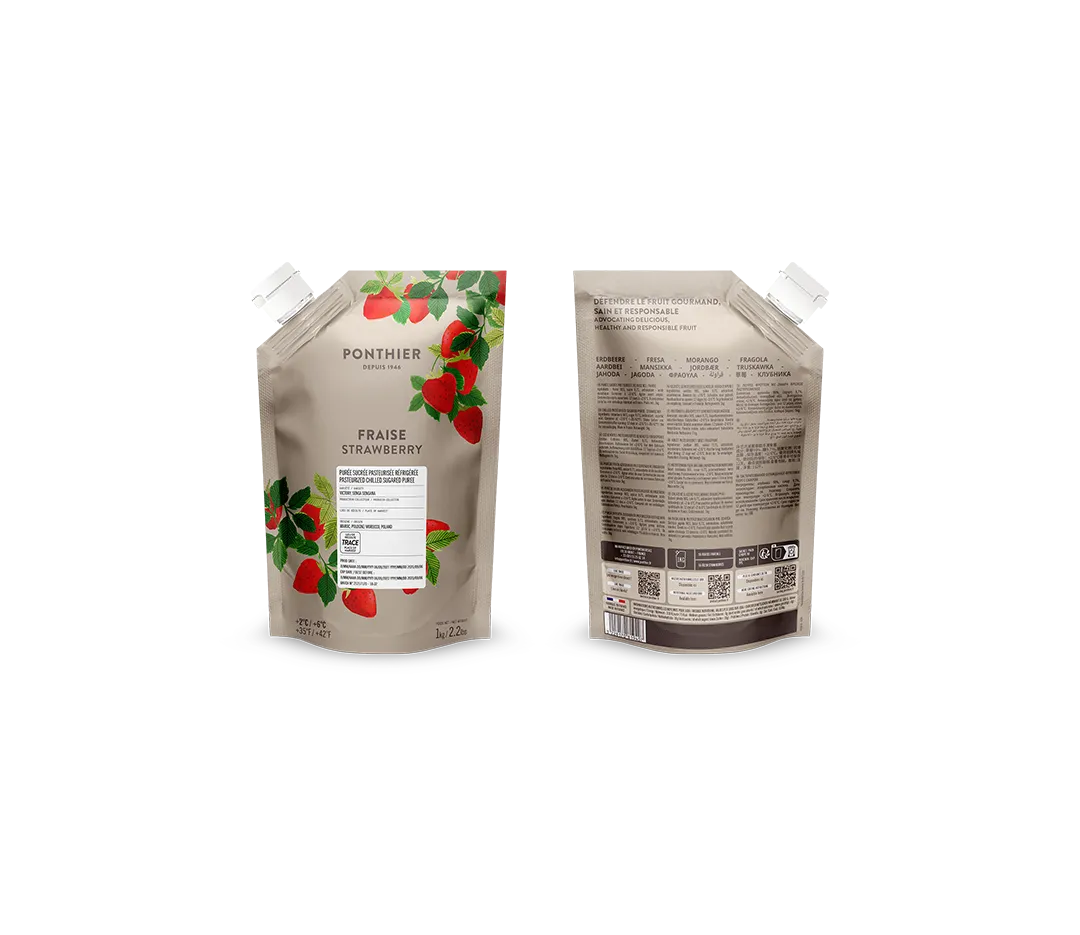 Purée de fraise fraiche - 1kg