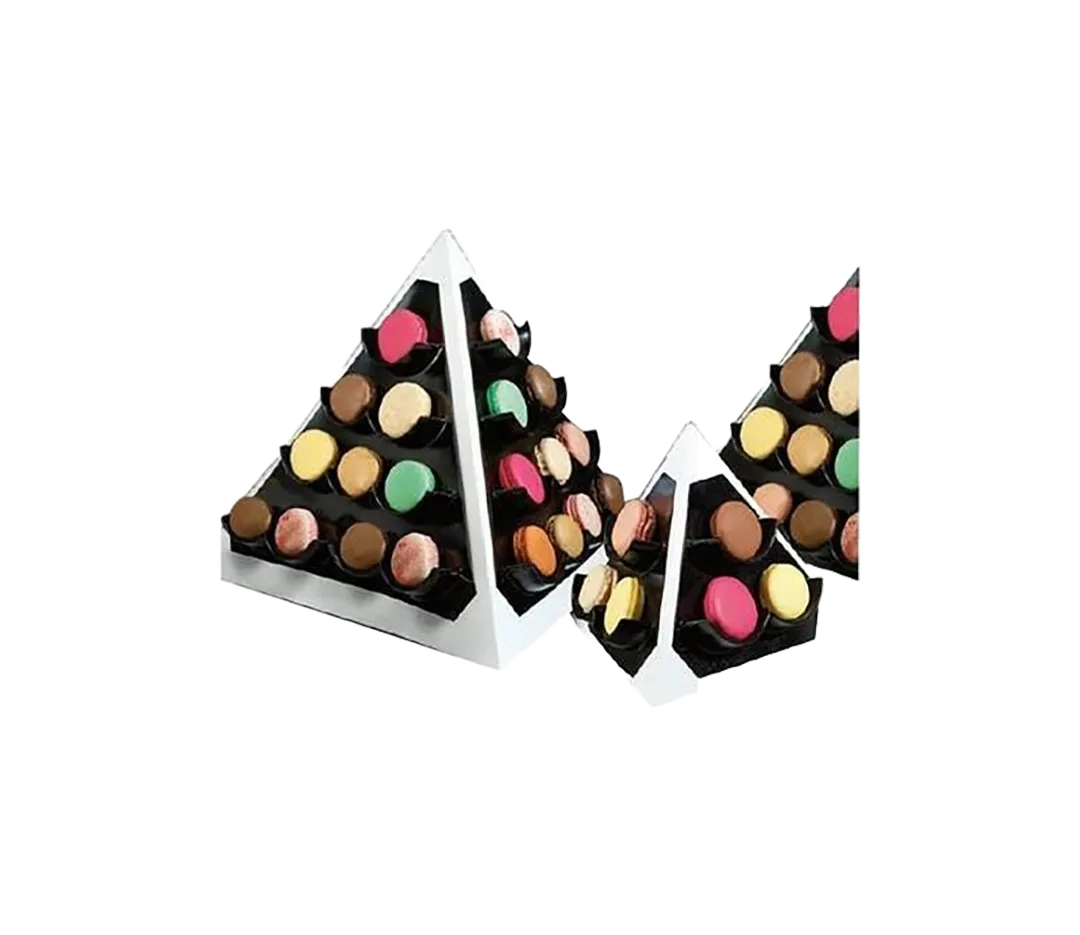 Pyramide 9 macarons - x25