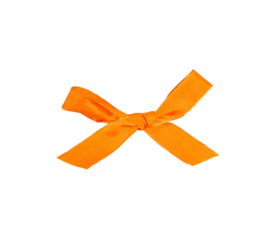Ruban uni orange