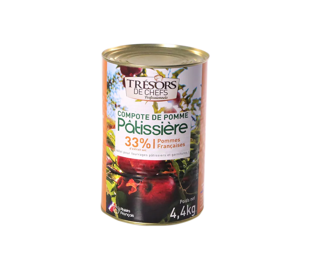 Compote de pomme 33% - Boite 5/1