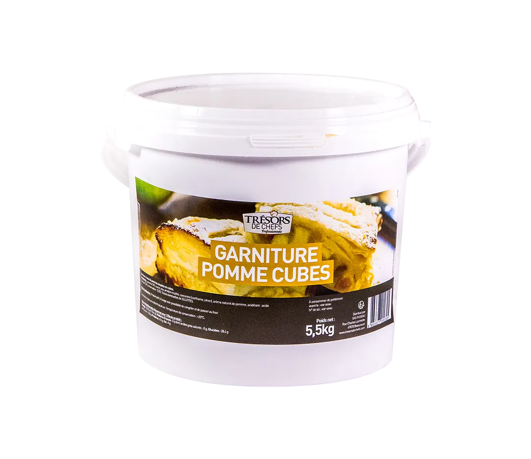 Fourrage pomme en cubes
