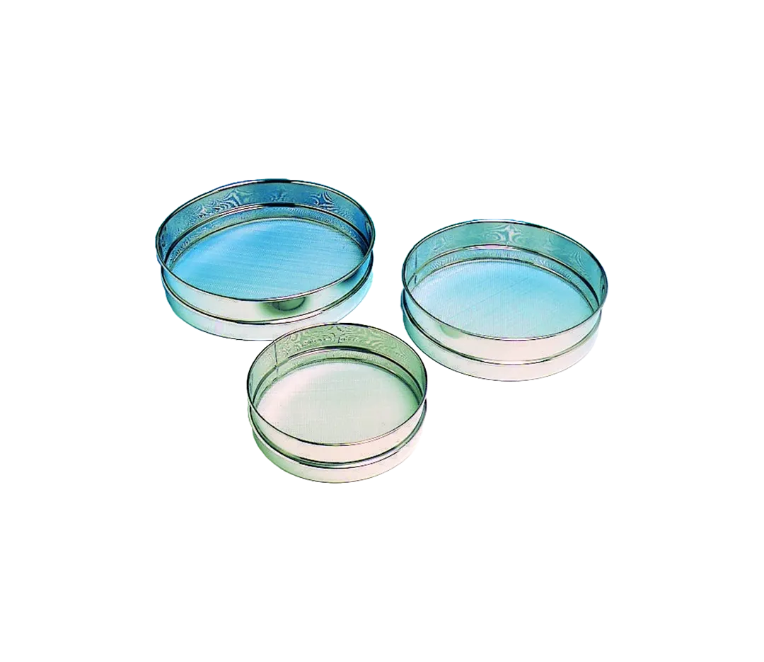 Lot de 3 tamis inox